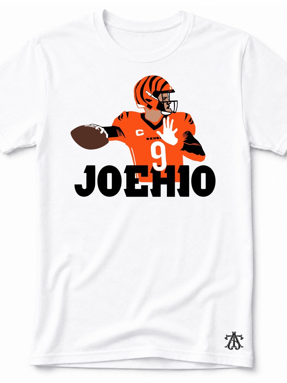 JOEHIO, Cincinnati Bengals Football themed t-shirt - Adult & Kids sizes availabl